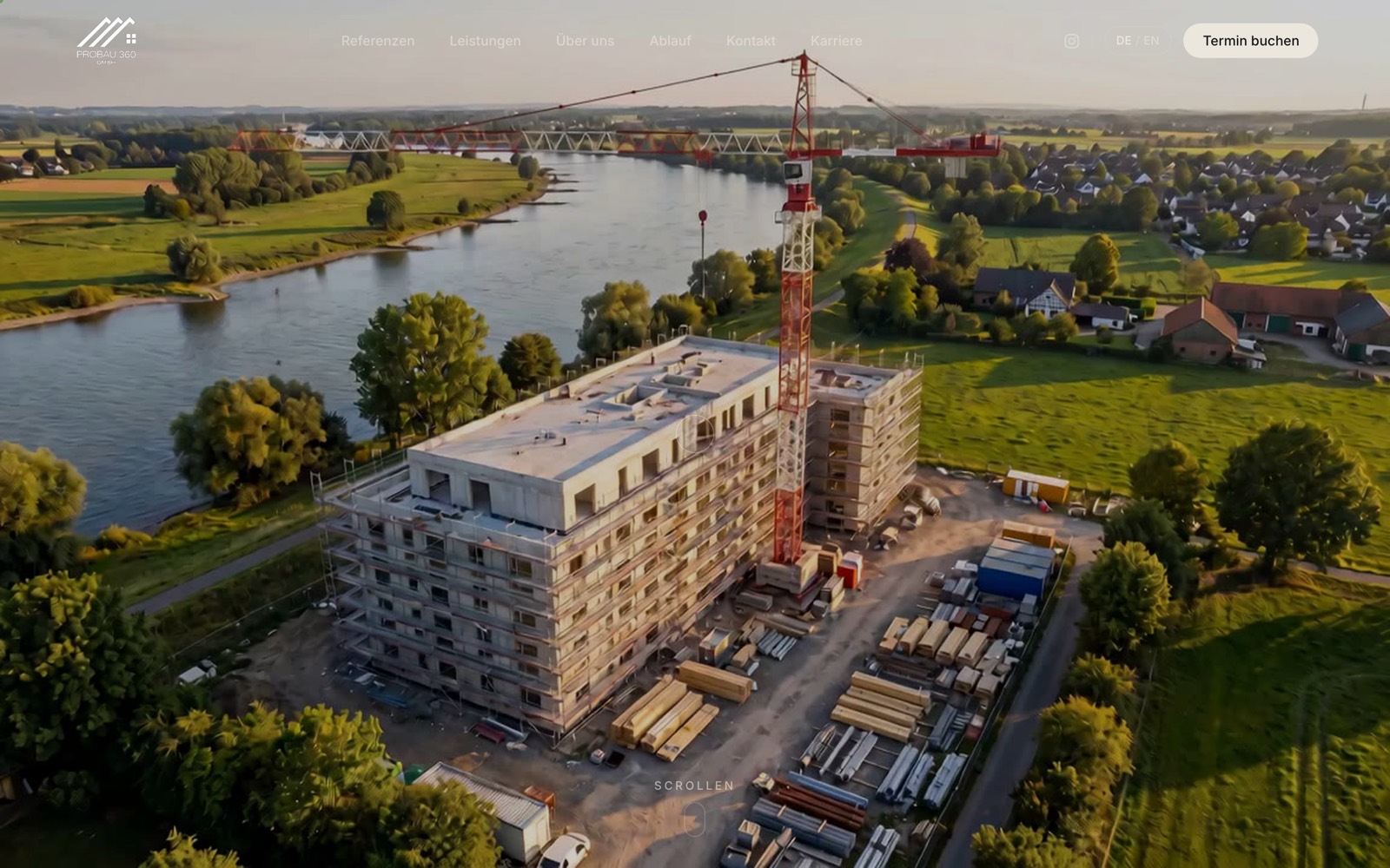 Eine Website, die den Meisterbetrieb so groß macht, wie er ist 1