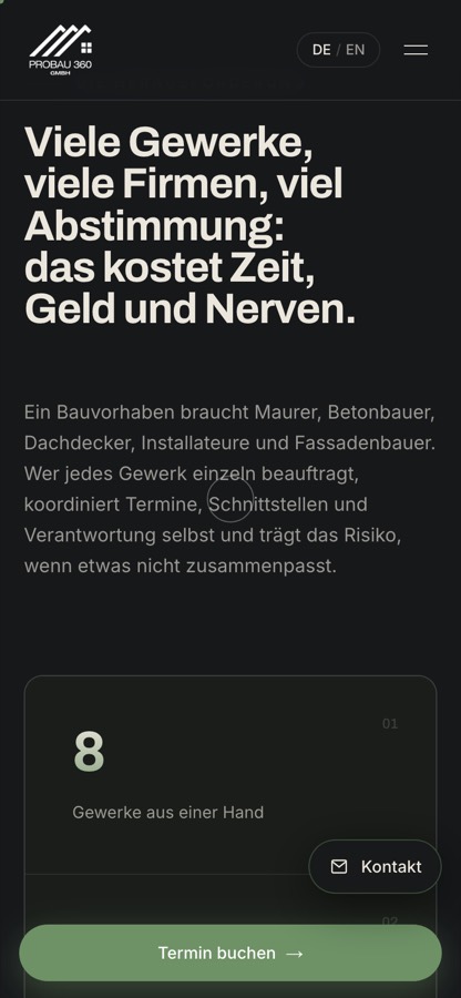 Eine Website, die den Meisterbetrieb so groß macht, wie er ist 6